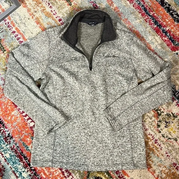 Eddie Bauer quarter zip sweater - Picture 1 of 4